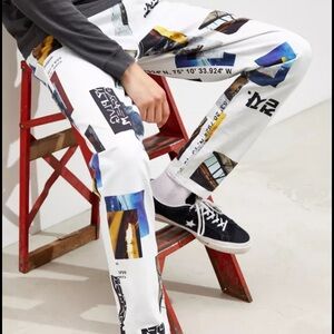 Urban Outfitters BDG Graphic Print Korean Skinny Jeans